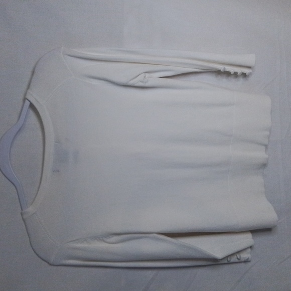 Grace Elements white button front top - Picture 7 of 12
